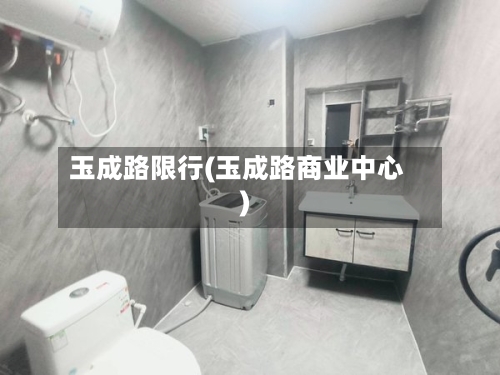 玉成路限行(玉成路商业中心)