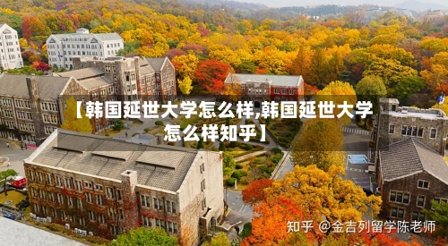 【韩国延世大学怎么样,韩国延世大学怎么样知乎】-第3张图片