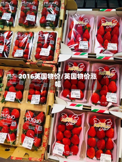 2016英国物价/英国物价涨幅