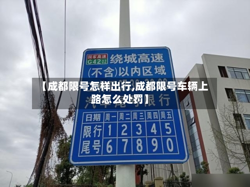 【成都限号怎样出行,成都限号车辆上路怎么处罚】-第3张图片