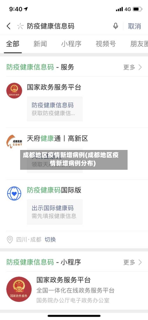 成都地区疫情新增病例(成都地区疫情新增病例分布)