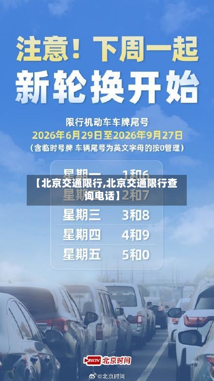【北京交通限行,北京交通限行查询电话】