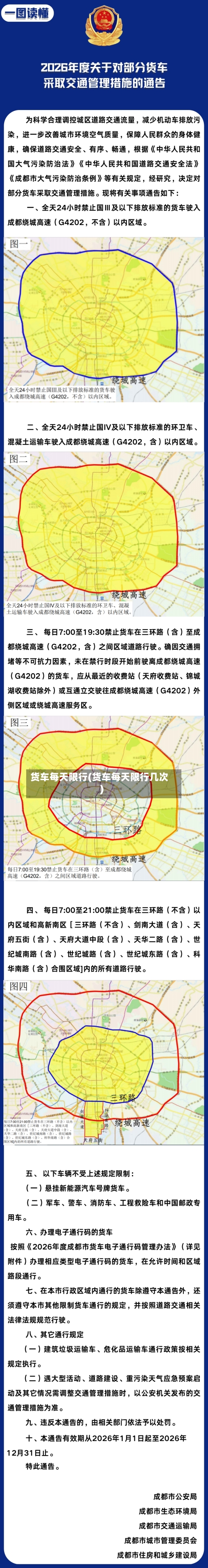 货车每天限行(货车每天限行几次)