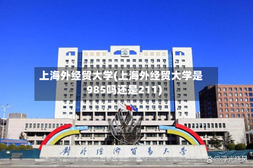 上海外经贸大学(上海外经贸大学是985吗还是211)