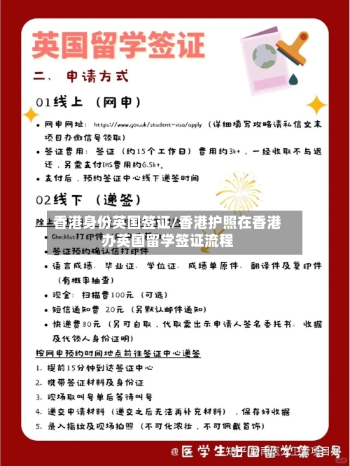 香港身份英国签证/香港护照在香港办英国留学签证流程