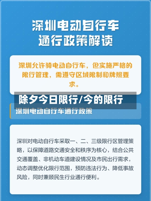 除夕今日限行/今的限行