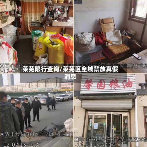 莱芜限行查询/莱芜区全域禁放真假消息