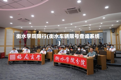 衡水学院限行(衡水车辆限号查询系统)-第3张图片