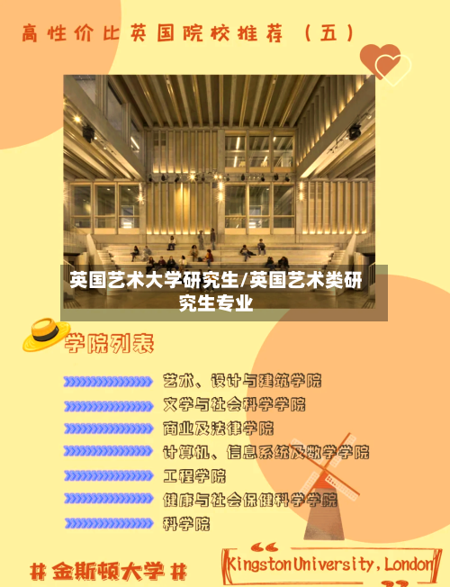 英国艺术大学研究生/英国艺术类研究生专业
