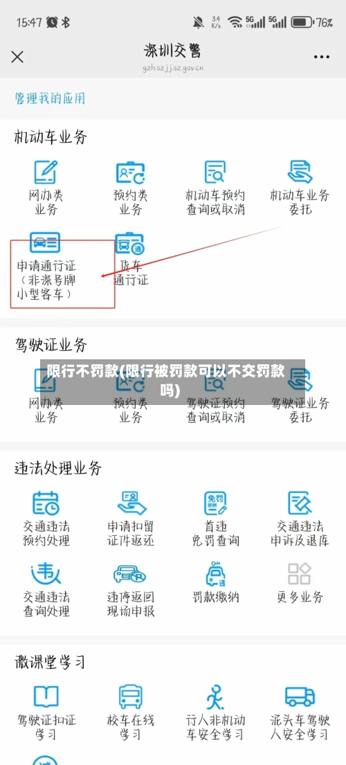 限行不罚款(限行被罚款可以不交罚款吗)-第2张图片