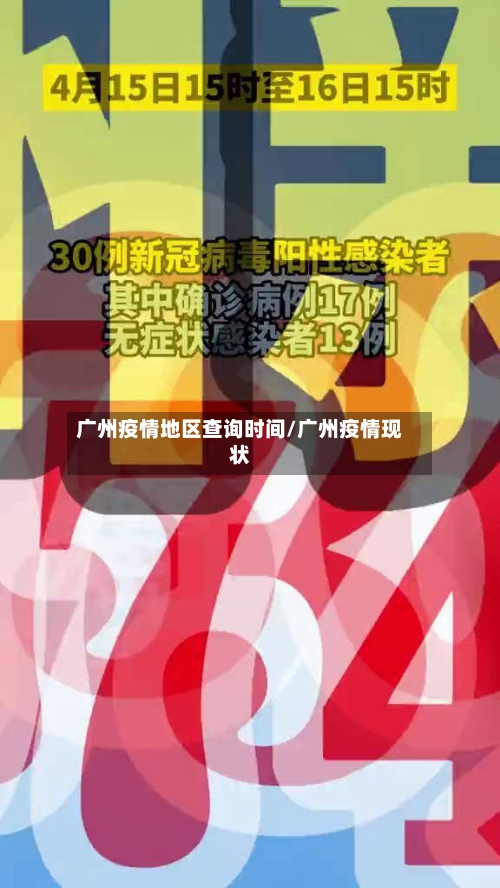 广州疫情地区查询时间/广州疫情现状-第3张图片