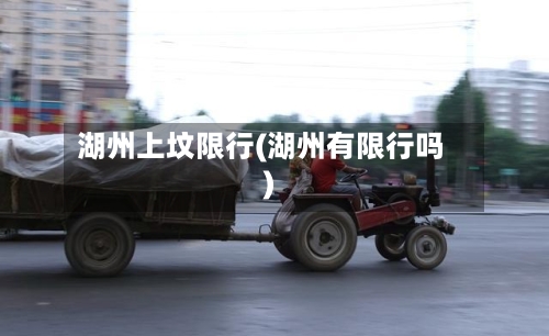 湖州上坟限行(湖州有限行吗)