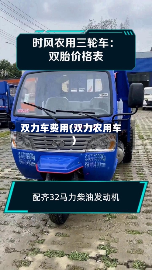 双力车费用(双力农用车)-第3张图片