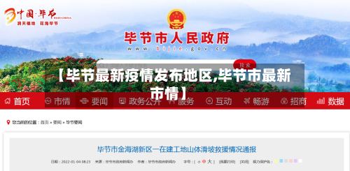 【毕节最新疫情发布地区,毕节市最新市情】