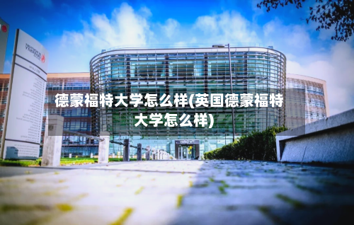 德蒙福特大学怎么样(英国德蒙福特大学怎么样)-第2张图片