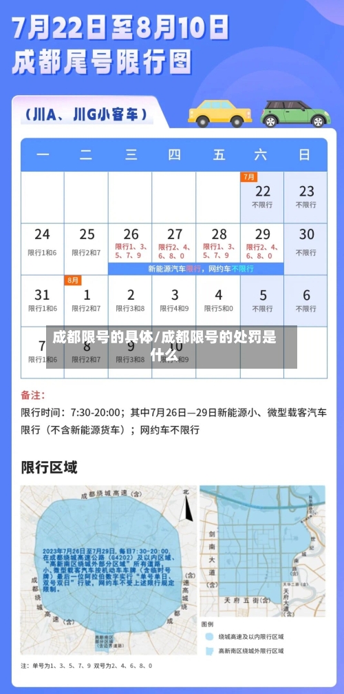 成都限号的具体/成都限号的处罚是什么-第2张图片