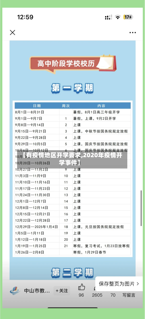 【有疫情地区开学要求,2020年疫情开学事件】-第2张图片