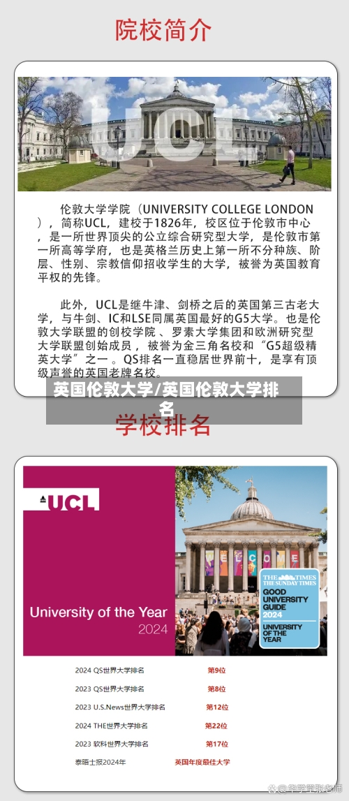 英国伦敦大学/英国伦敦大学排名-第3张图片