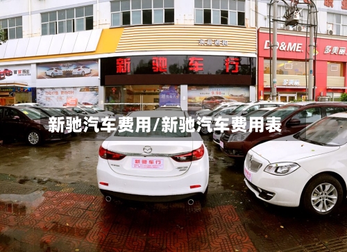 新驰汽车费用/新驰汽车费用表-第2张图片