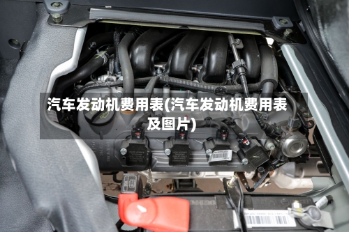 汽车发动机费用表(汽车发动机费用表及图片)
