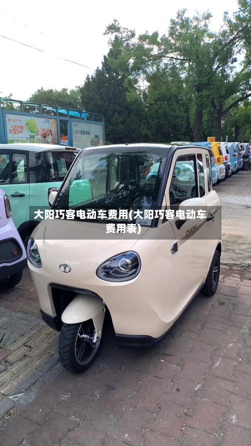 大阳巧客电动车费用(大阳巧客电动车费用表)