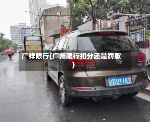 广祥限行(广州限行扣分还是罚款)
