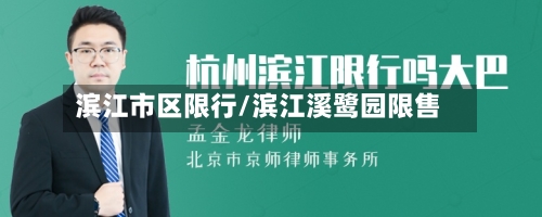 滨江市区限行/滨江溪鹭园限售-第3张图片