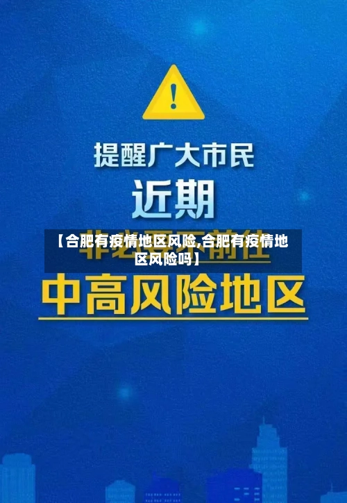 【合肥有疫情地区风险,合肥有疫情地区风险吗】-第2张图片