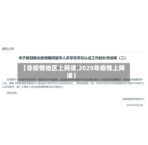 【非疫情地区上网课,2020年疫情上网课】-第2张图片