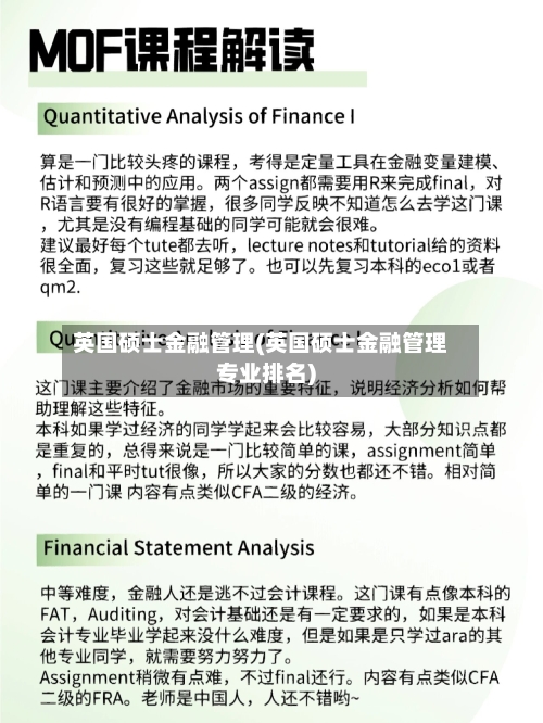 英国硕士金融管理(英国硕士金融管理专业排名)-第3张图片