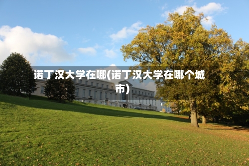 诺丁汉大学在哪(诺丁汉大学在哪个城市)-第2张图片
