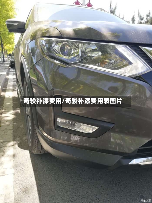 奇骏补漆费用/奇骏补漆费用表图片