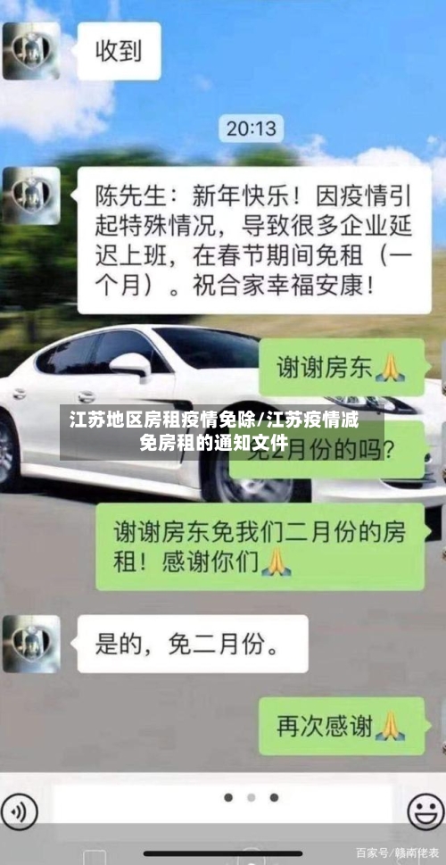 江苏地区房租疫情免除/江苏疫情减免房租的通知文件-第2张图片