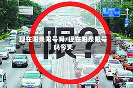 现在阳泉限号吗/现在阳泉限号吗今天-第3张图片