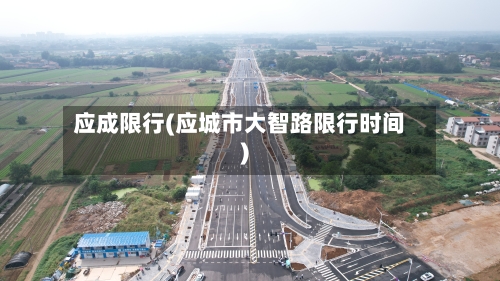 应成限行(应城市大智路限行时间)-第2张图片
