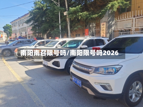 南阳南召限号吗/南阳限号吗2026