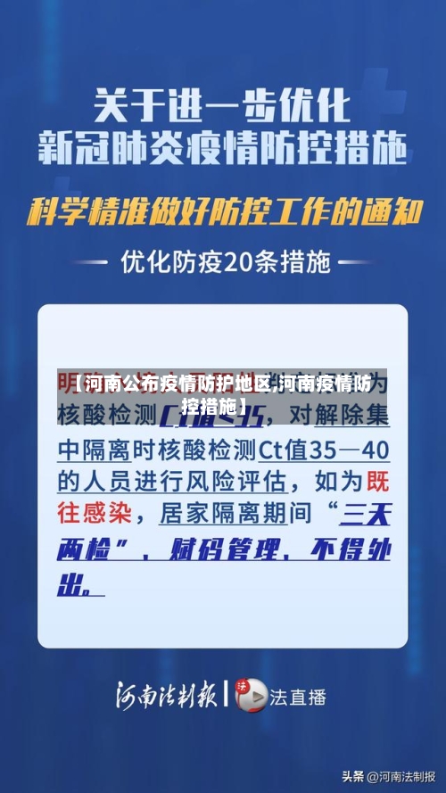 【河南公布疫情防护地区,河南疫情防控措施】-第2张图片