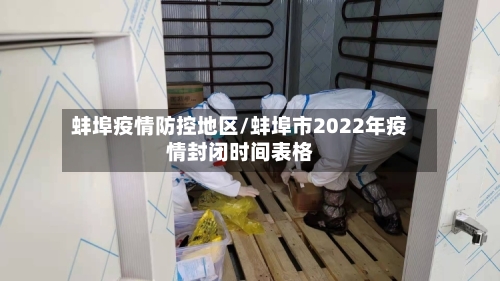 蚌埠疫情防控地区/蚌埠市2022年疫情封闭时间表格