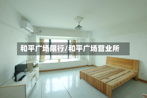 和平广场限行/和平广场营业所-第2张图片
