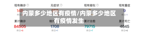内蒙多少地区有疫情/内蒙多少地区有疫情发生