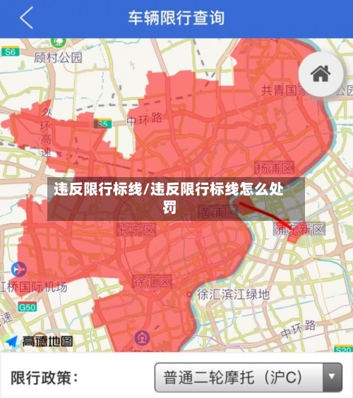 违反限行标线/违反限行标线怎么处罚-第2张图片