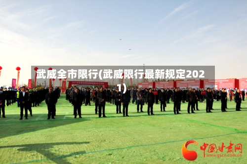 武威全市限行(武威限行最新规定2021)