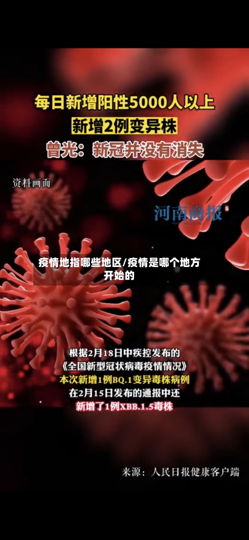 疫情地指哪些地区/疫情是哪个地方开始的