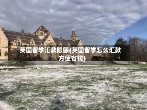 英国留学汇款限额(英国留学怎么汇款方便省钱)-第2张图片