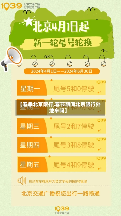 【春季北京限行,春节期间北京限行外地车吗】