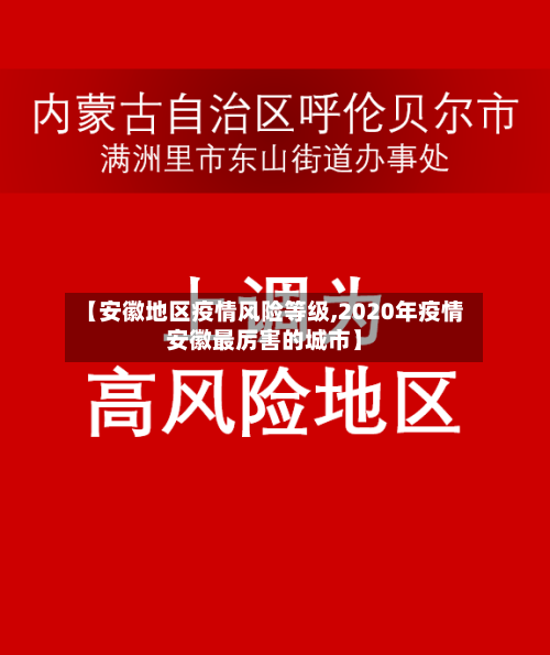 【安徽地区疫情风险等级,2020年疫情安徽最厉害的城市】