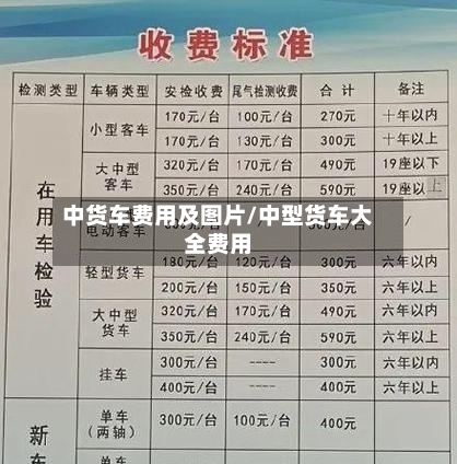 中货车费用及图片/中型货车大全费用