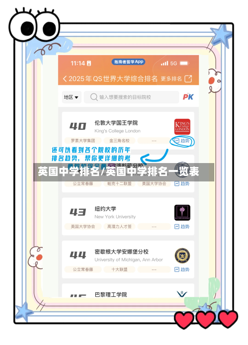 英国中学排名/英国中学排名一览表