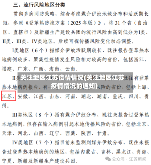 关注地区江苏疫情情况(关注地区江苏疫情情况的通知)-第2张图片