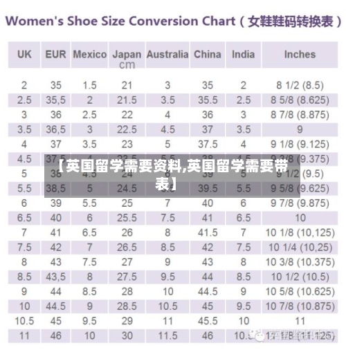 【英国留学需要资料,英国留学需要带表】
